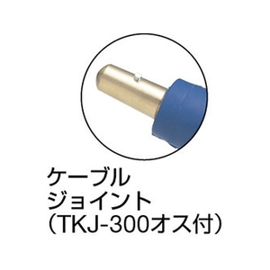 トラスコ中山 キャブタイヤケーブル2次側線 ホルダー付 5m 1S170～240WCT-385銅線 FC874JJ-3523608-イメージ2
