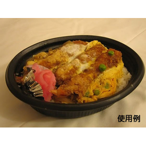 中央化学 カレー容器 SD ビストロM20-16深 BK 身 50枚 FCG890W-00453576-イメージ3