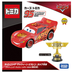 タカラトミー カーズ トミカ ライトニング・マックィーン ピストン・カップ付き (ライトニング・マックィーンデイ 2026特別仕様) ｶ-ｽﾞﾄﾐｶﾏﾂｸｲ-ﾝﾏﾂｸｲ-ﾝﾃﾞｲ26-イメージ5
