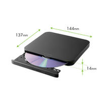 ①エメラルド DELL USB DVD Drive 再生・書き込み機能付き Amazon.co.jp: デル USB薄型DVDスーパーマルチドライブ DW316