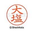 シヤチハタ ネームペン用ネーム シルバー 既製 大塩 FC46252-X-GPS-0481