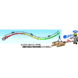 つくし工房 3色介錯ロープ 5M FC566GW-4812328-イメージ2