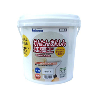 フジワラ化学 簡単安心珪藻土 10kg ホワイト FCF005A