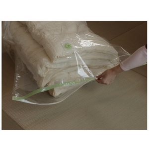 トラスコ中山 TRUSCO バルブタイプマチ付圧縮袋 1300×850×560 2枚入 FC277GL-1610757-イメージ4