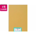 大王製紙 再生色画用紙 4ツ切 100枚 くちばいろ FC123YN