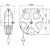 エスコ AC125V/6A×10m コードリール(自動巻) FCJ451M-EA815SS-6A-イメージ6