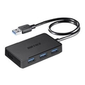 BUFFALO USB3．0 バスパワー 4ポート ハブ マグネット付き ブラック BSH4U300U3BK