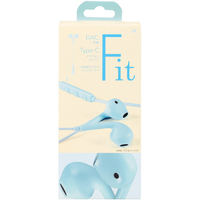 アクセス AHC88BL リモコンマイク付き有線イヤフォン ブルー