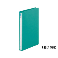 リヒトラブ リングファイル(カドロック&ツイストリング)A4-S 緑 10冊 1箱(10冊) F881870-F-867U-7