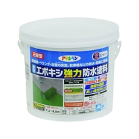 アサヒペン 水性エポキシ強力防水塗料 2KGセット ホワイト FC647HW-1951402