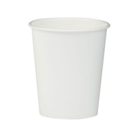 スマートバリュー ホワイト紙カップ 5オンス 100個 FC468RV-N243J-5
