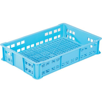 岐阜プラスチック工業 トレーコンテナーT-33 青 FC700GY-3762386