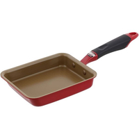 ＬＩＶ ＰＬＵＳ ベストコ 卵焼き器 13×18cm エッグパン マットレッド FCE467W-ND-2776