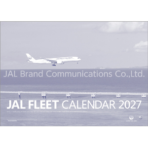 JALブランドコミュニケーション 2027年(令和9年)カレンダー　ＪＡＬ「ＦＬＥＥＴ」（大型判） 2027CL1134ﾌﾘ-ﾄｵｵｶﾞﾀ-イメージ1