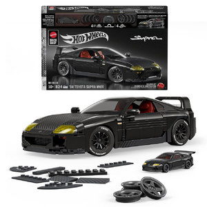 マテル JKG40 マテル ブリックショップ ホットウィール '94 トヨタ スープラ MKIV スープラ MKIV HWBS94ﾄﾖﾀｽ-ﾌﾟﾗMKIV-イメージ3