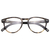 LE　FOON 大人サングラス Boston family adult sunglasses ブラウンデミ（クリア） AS51204Uﾌﾞﾗｳﾝﾃﾞﾐｸﾘｱ-イメージ1