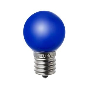 エルパ LED電球 E17口金 1．2W装飾電球 ミニボールタイプ 青色 elpaball mini LDG1B-G-E17-G242-イメージ2