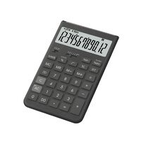 カシオ デザイン電卓 Comfyジャスト型 ダークグレー JT-200T-GY-N