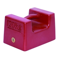 トラスコ中山 M1級 鋳鉄製枕型分銅 20kg FC095HH-2073022