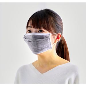 トラスコ 一般作業用活性炭入マスク（耳掛けタイプ）４層 フリーサイズ （５０枚入） 耳掛けタイプ TEM4C-50-イメージ4