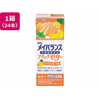 明治 メイバランスブリックゼリー ミックスフルーツ味 220g×24本 FCJ425E