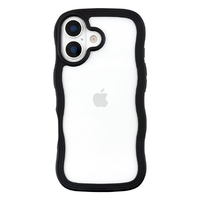 ユニケース Wavy Case (black) for iPhone 17 UNI-25M-WCBK