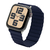 ラスタバナナ Apple Watch 4-10/SE1-2 38/40/41/42(10のみ)mm用マグネットシリコンバンド ブルー RBLAWM4007BL-イメージ1