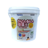 フジワラ化学 簡単安心珪藻土 10kg 若葉 FCF007A