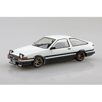 アオシマ 1/32 トヨタ スプリンタートレノ カスタム(ハイテックツートン) 楽プラ スナップキット No.11CU-WB Aﾗｸﾌﾟﾗ11CUWBﾄﾚﾉCﾊｲﾃﾂｸﾂ-ﾄﾝ