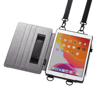 サンワサプライ iPad 10．2インチ用スタンド機能付きショルダーベルトケース PDA-IPAD1612BK