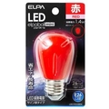 エルパ LED電球 E26口金 1．4W装飾電球 サイン球タイプ 赤色 elpaball mini LDS1R-G-G904