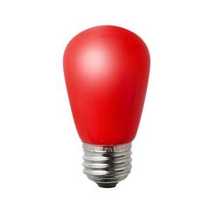エルパ LED電球 E26口金 1．4W装飾電球 サイン球タイプ 赤色 elpaball mini LDS1R-G-G904-イメージ2