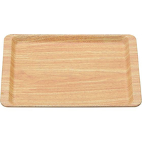 マイン 木目調ABSトレー 長角盆 薄木目 NS M44-362 FC305LL-4144881