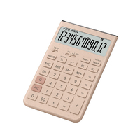 カシオ デザイン電卓 Comfyジャスト型 グレイッシュピンク JT-200T-PK-N