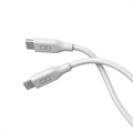 CIO シリコンケーブル USB-C to Lightning 1m ホワイト CIO-SL30000-CL1-WH