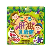 ユニマットリケン こども 肝油&乳酸菌 ドロップグミ 100粒 FCN1942