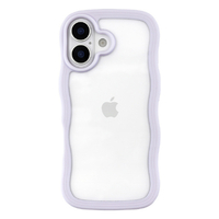 ユニケース Wavy Case (purple) for iPhone 17 UNI-25M-WCPU