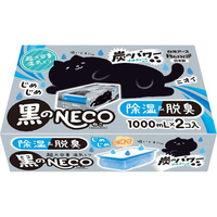 白元アース ドライ&ドライUP 黒のNECO 1000mL FC441PX