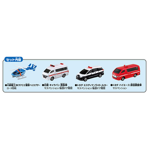 タカラトミー トミカ 出動せよ!緊急車両セット ｼﾕﾂﾄﾞｳｾﾖｷﾝｷﾕｳｼﾔﾘﾖｳｾﾂﾄ-イメージ2