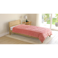 ディーニーズ ひな暖リッチ毛布 シングル ピンク T028901