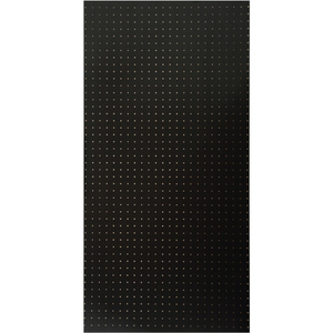 光（ＴＮ） パンチングボード　フレームなし　黒　約１２００×６００ PGBDFN1260-1-イメージ1
