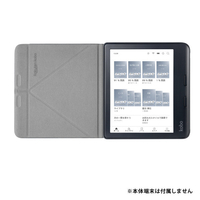 Kobo N428-AC-BL-E-PU Kobo Libra Colour用自立するスリープカバー