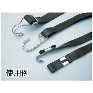 ユタカメイク 金具 ゴムロープ金具 20mm用2本線カギフック コの字 FC914FY-3675581-イメージ3