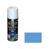 アサヒペン 高耐久ラッカースプレー 300ml 青 FC041NS
