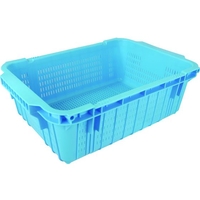 岐阜プラスチック工業 プラスケットNo.300本体 28L ブルー 金具なし 青 FC381GY-4460766