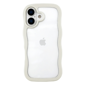 ユニケース Wavy Case (ivory) for iPhone 17 UNI-25M-WCIV ユニケース Wavy Case (ivory) for iPhone 17 UNI-25M-WCIV
