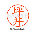 シヤチハタ ネームペン用ネーム シルバー 既製 坪井 FC47241-X-GPS-1470
