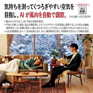 三菱電機 「標準工事代金半額」 26畳 フィルター自動清掃 省エネハイパワーエアコン e angle select 霧ヶ峰 Zシリーズ MSZ-EM8024E4S-Wｾｯﾄ-イメージ9