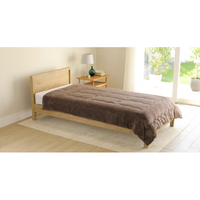 ディーニーズ ひな暖リッチ毛布 シングル ブラウン T028902