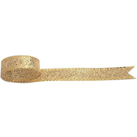 タカ印 リボン グランドメタル 金 6mm×20m FCE168Z-50-7100